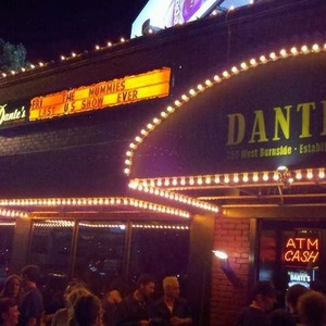 Rock concerts in Dante's, Portland, OR