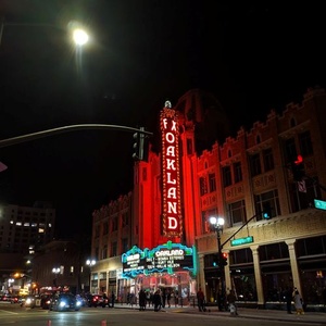 Rock concerts in Fox Theater, Oakland, CA