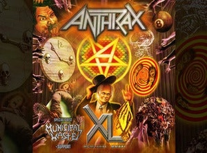 Concert of Anthrax 04 October 2022 in Nottingham