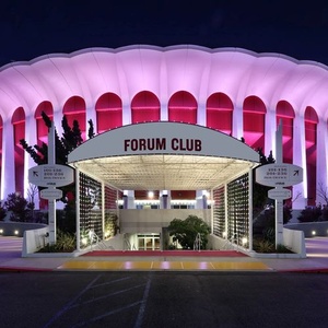 Rock concerts in The Kia Forum, Inglewood, CA