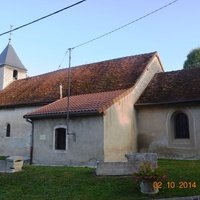 Cour en face de l'Eglise, Couvignon