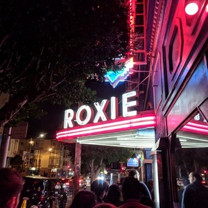 Rock concerts in Roxie Theater, San Francisco, CA
