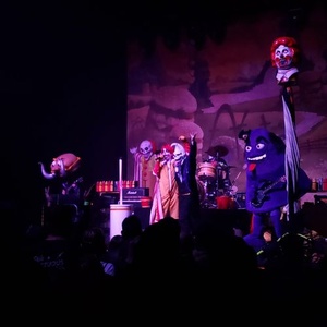 Rock concerts in The Fonda Theatre, Los Angeles, CA